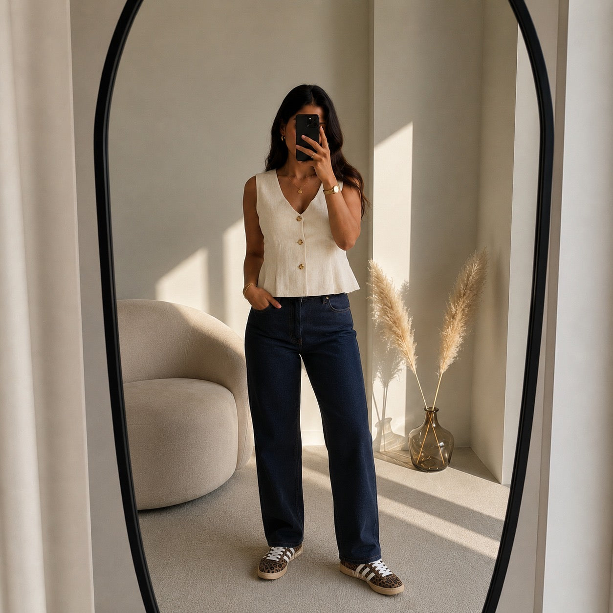 BLUSA BOTONES