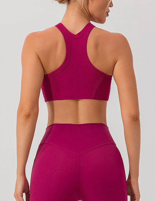 SPORT BRA MARSALA