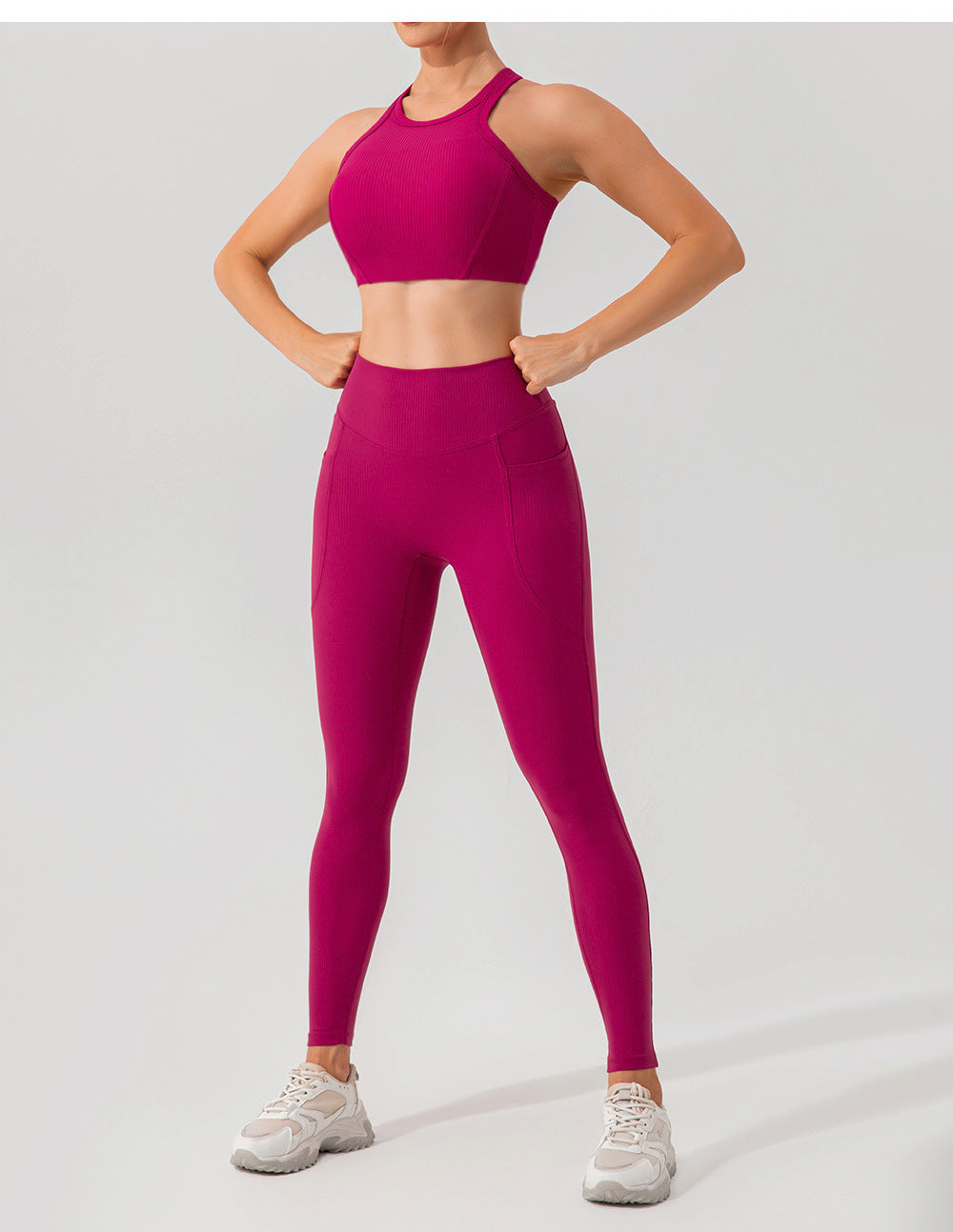 SPORT BRA MARSALA