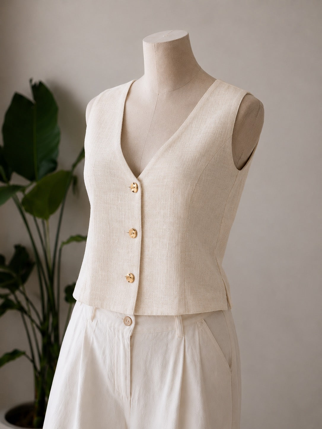 BLUSA BOTONES