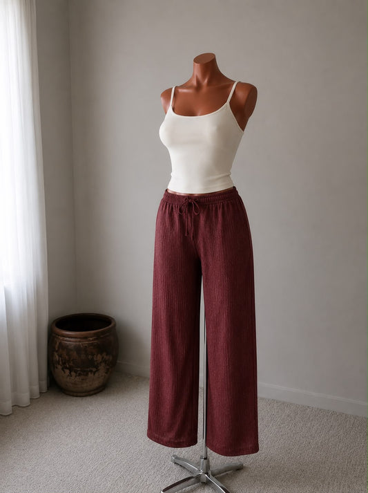 PANTALON VINO