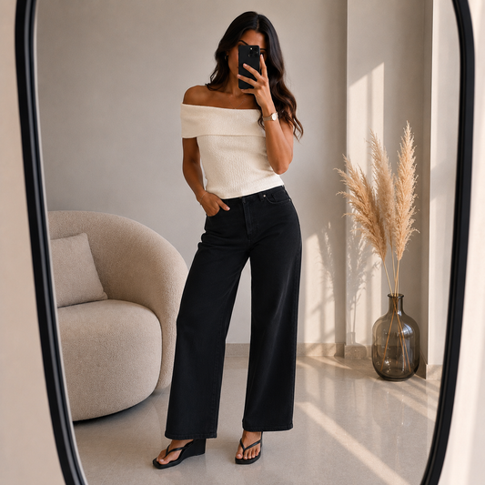 JEANS NEGRO