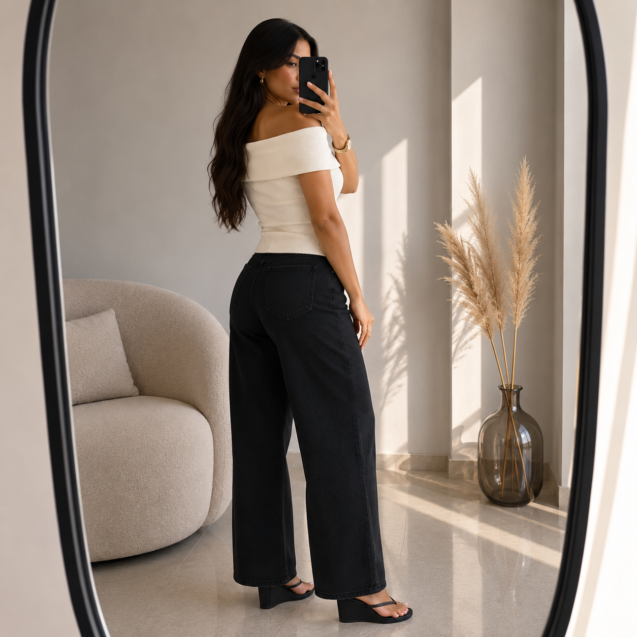 JEANS NEGRO