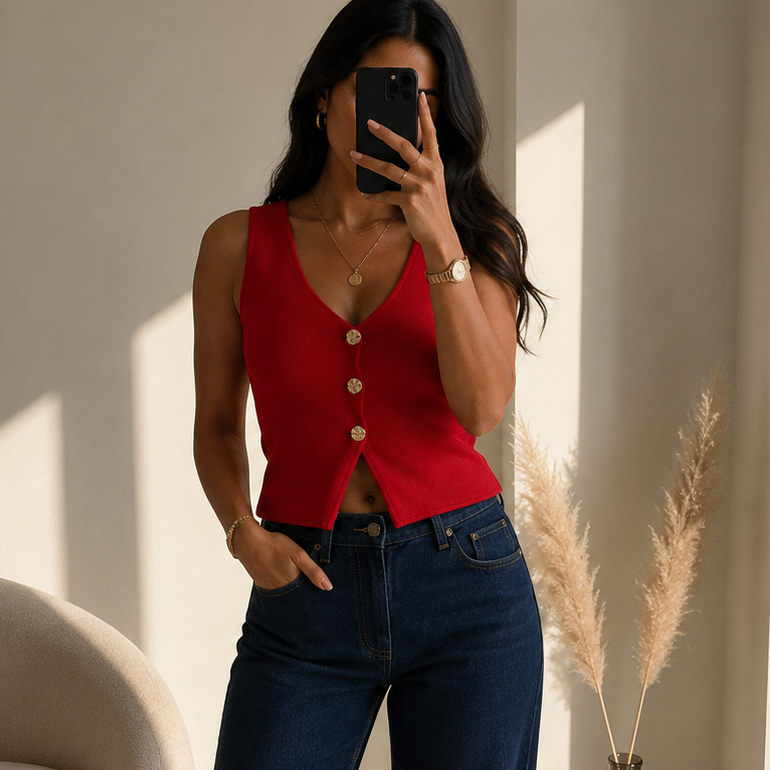 BLUSA BOTONES