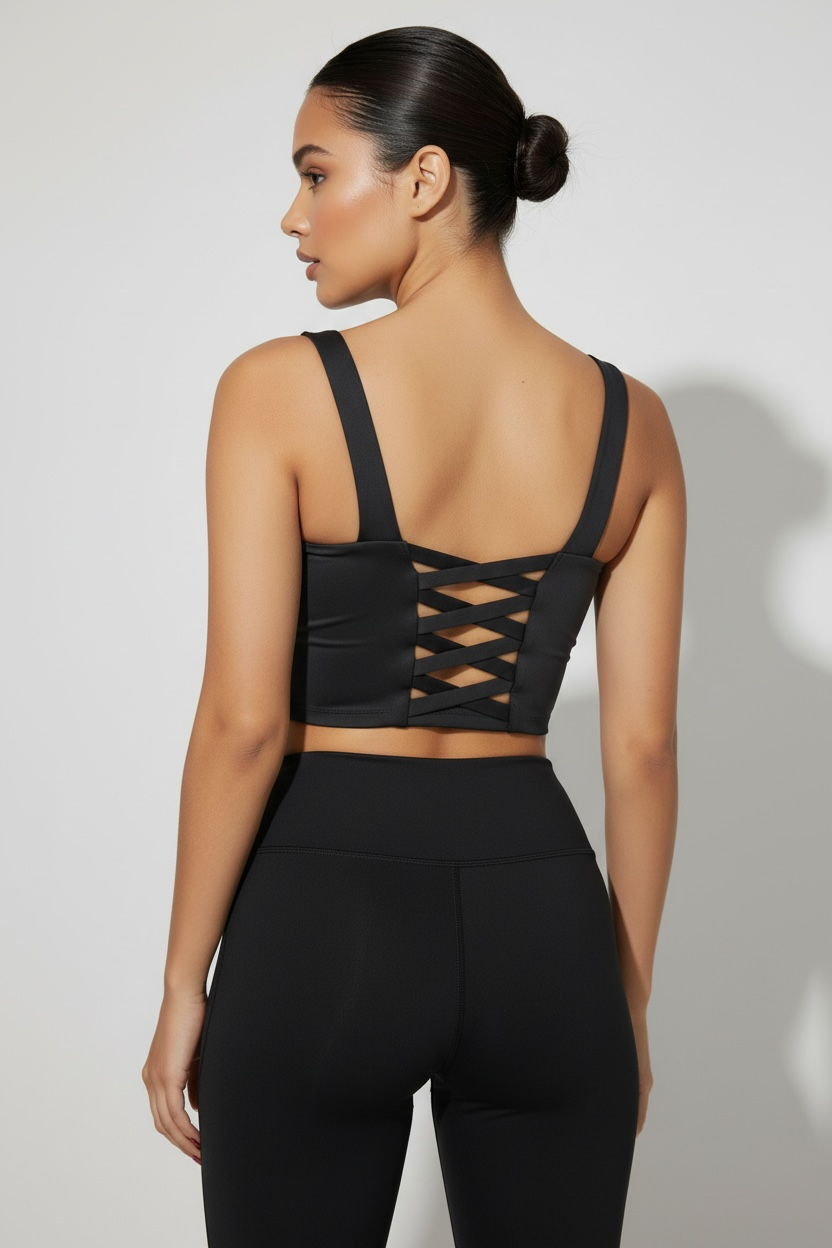 TOP AURORA (𝘗𝘈𝘘𝘜𝘌𝘛𝘌 𝘟2) NEGRO & BEIGE