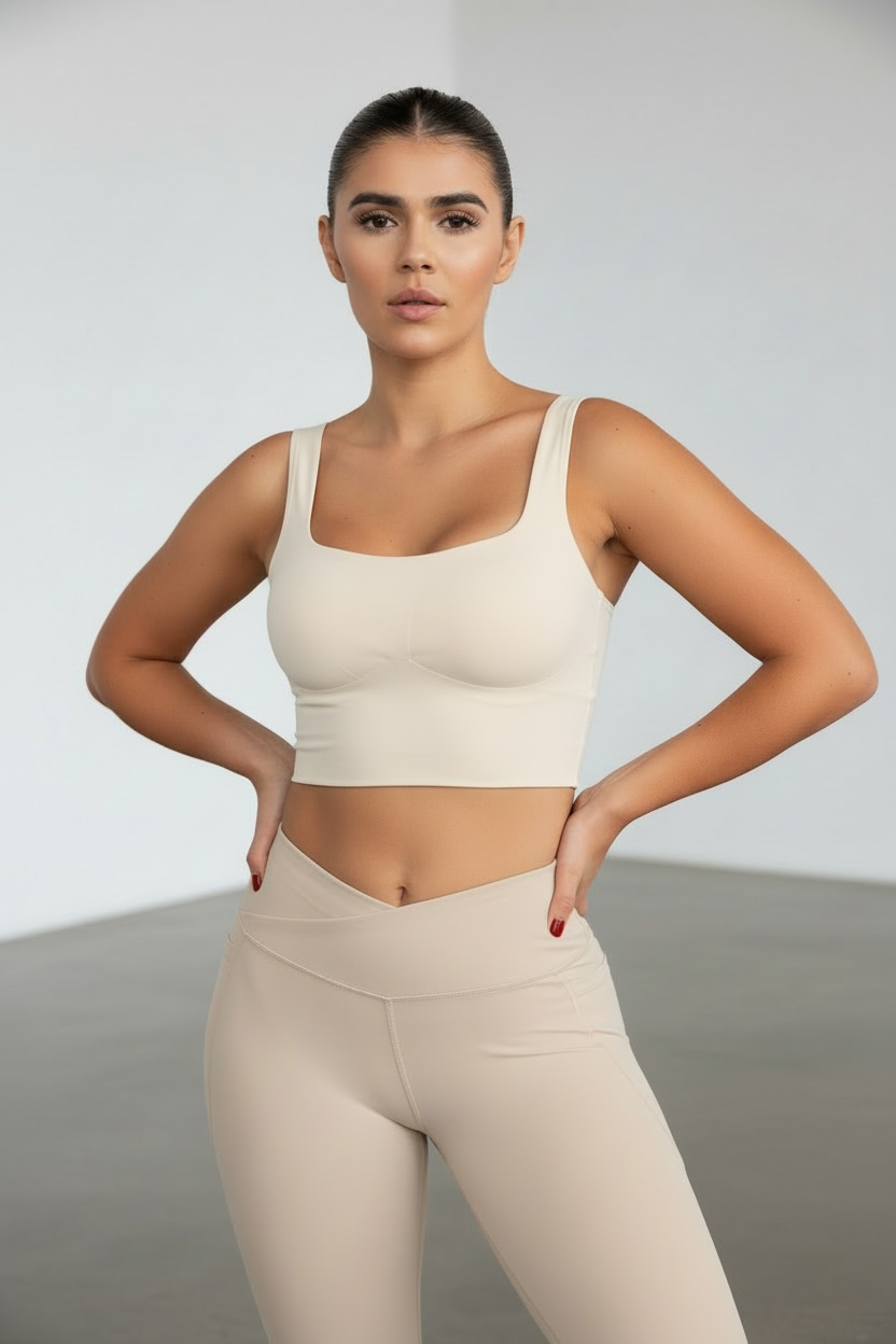 TOP AURORA (𝘗𝘈𝘘𝘜𝘌𝘛𝘌 𝘟2) NEGRO & BEIGE