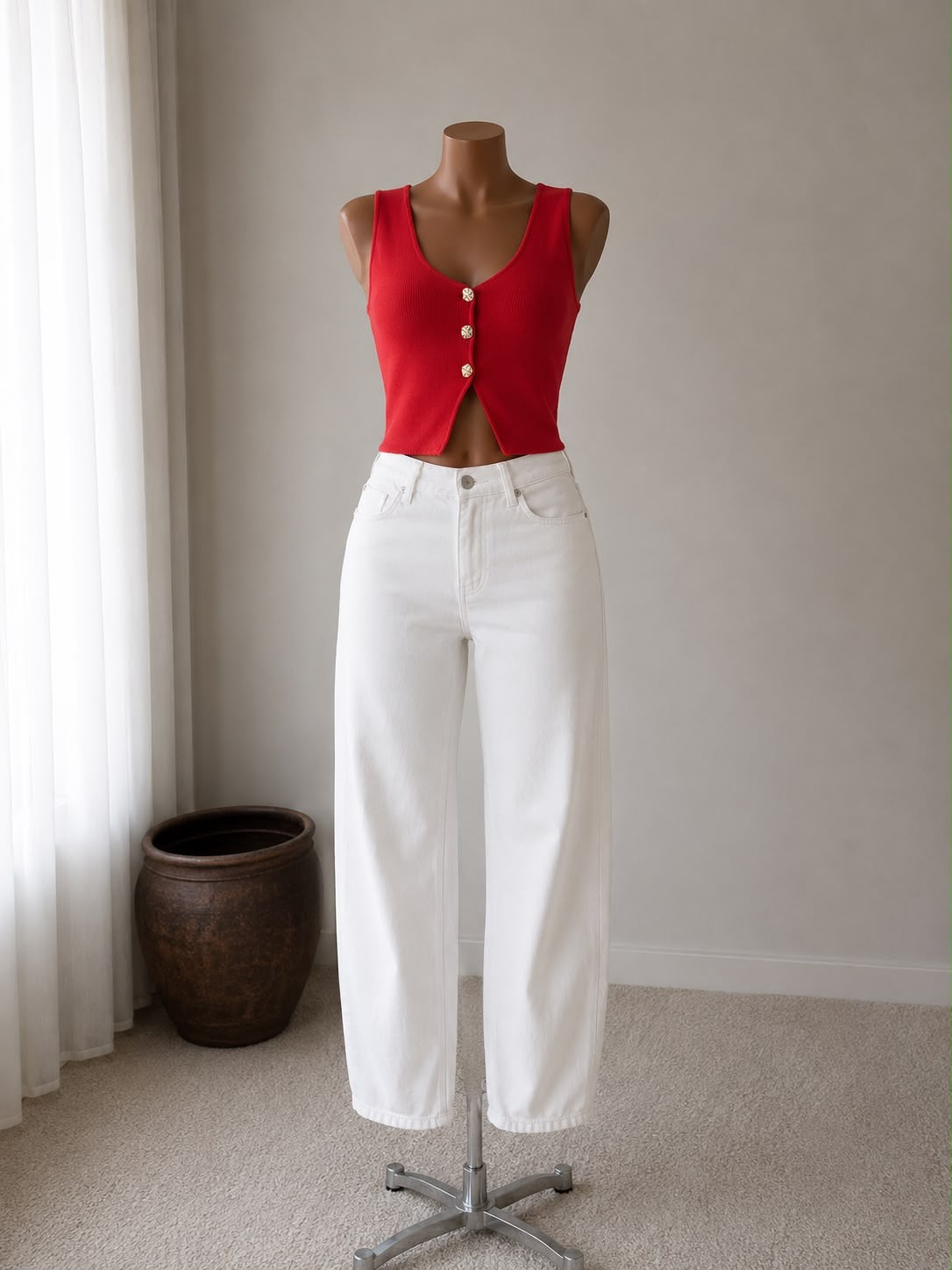 BLUSA BOTONES